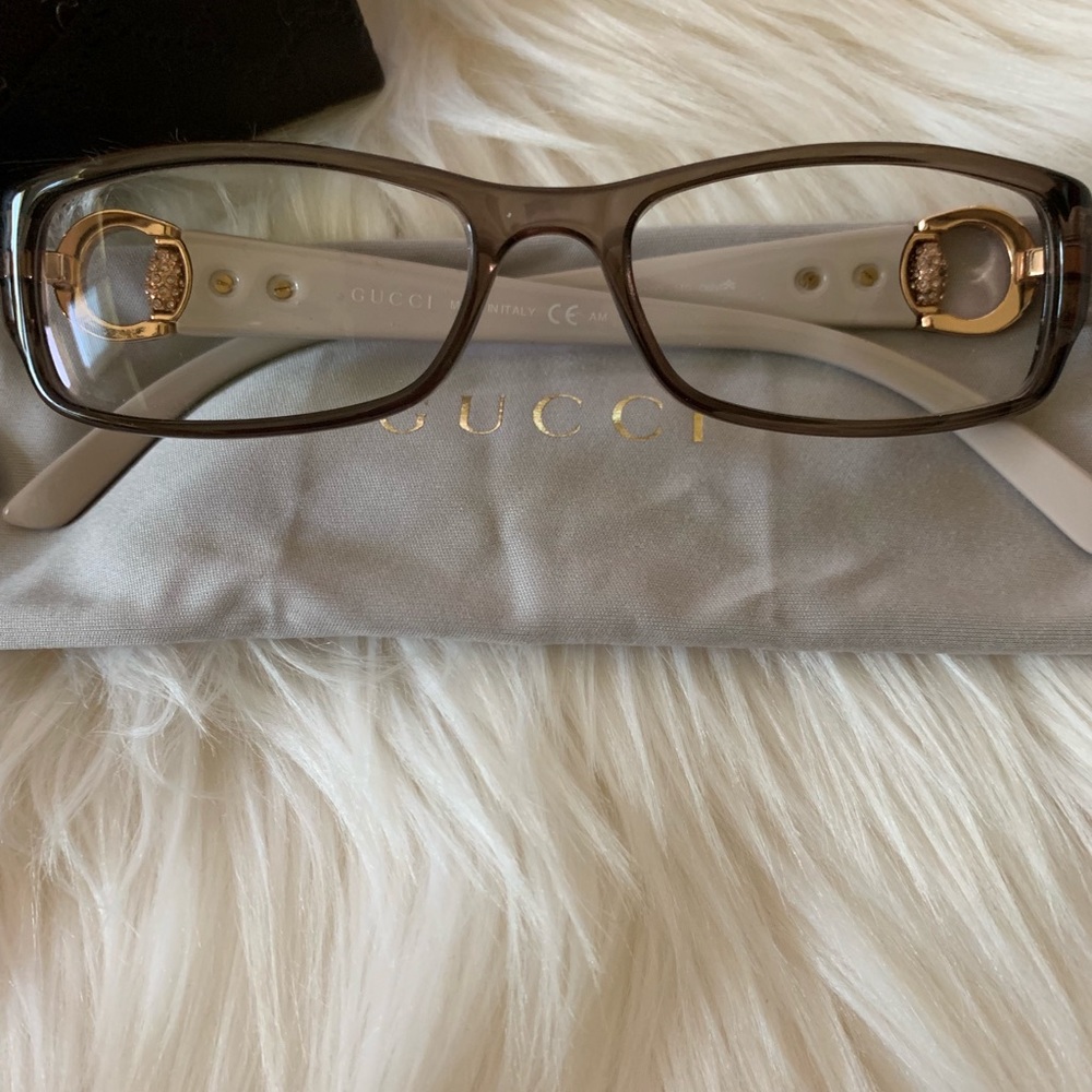 Gucci rhinestone optical glasses